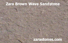 Brown Wave Wall Coping Stones